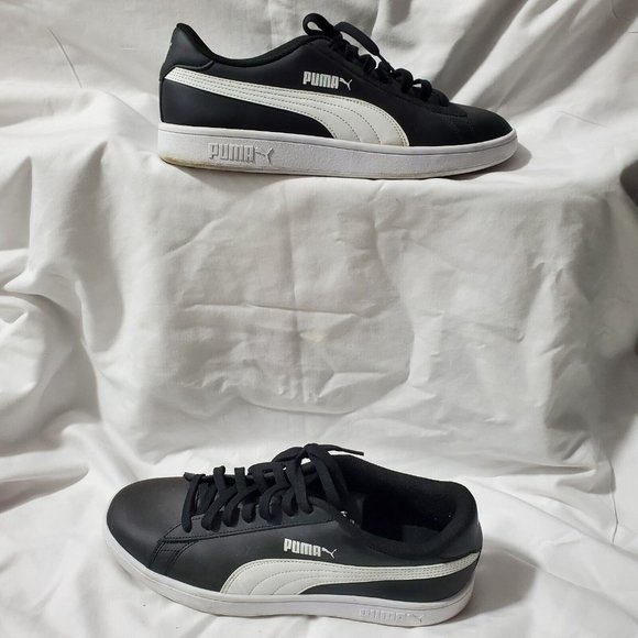 Size 12 PUMA Smash V2 Black - 374513-04 - Picture 2 of 6